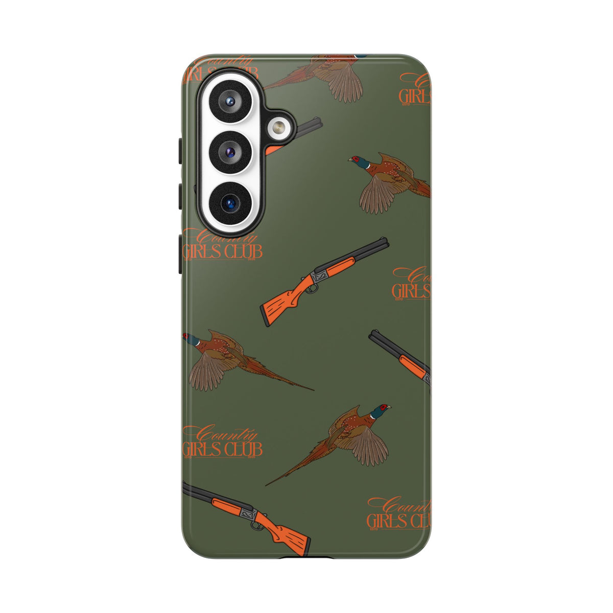 Green & Orange Beaters Case (Girls)  | CGC x Country Cases
