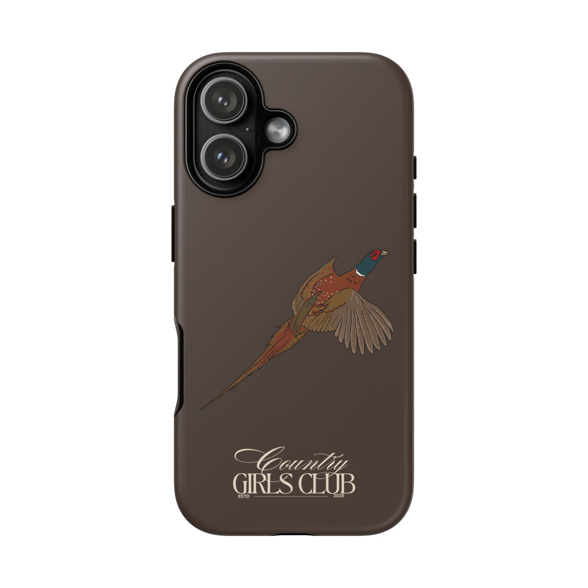 Espresso 'Girls Pheasant' Case  | CGC x Country Cases