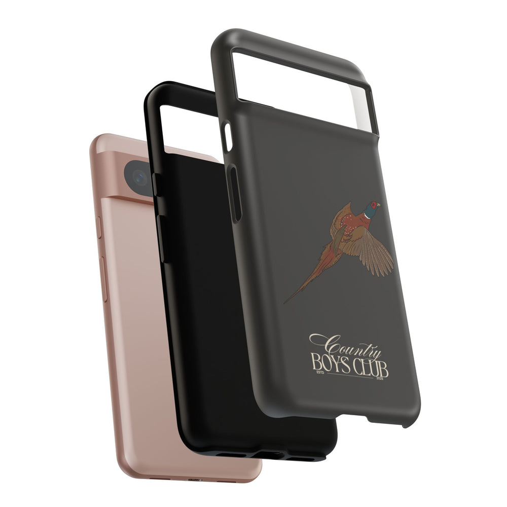 Charcoal 'Country Boys Club Pheasant' Case  | CGC x Country Cases