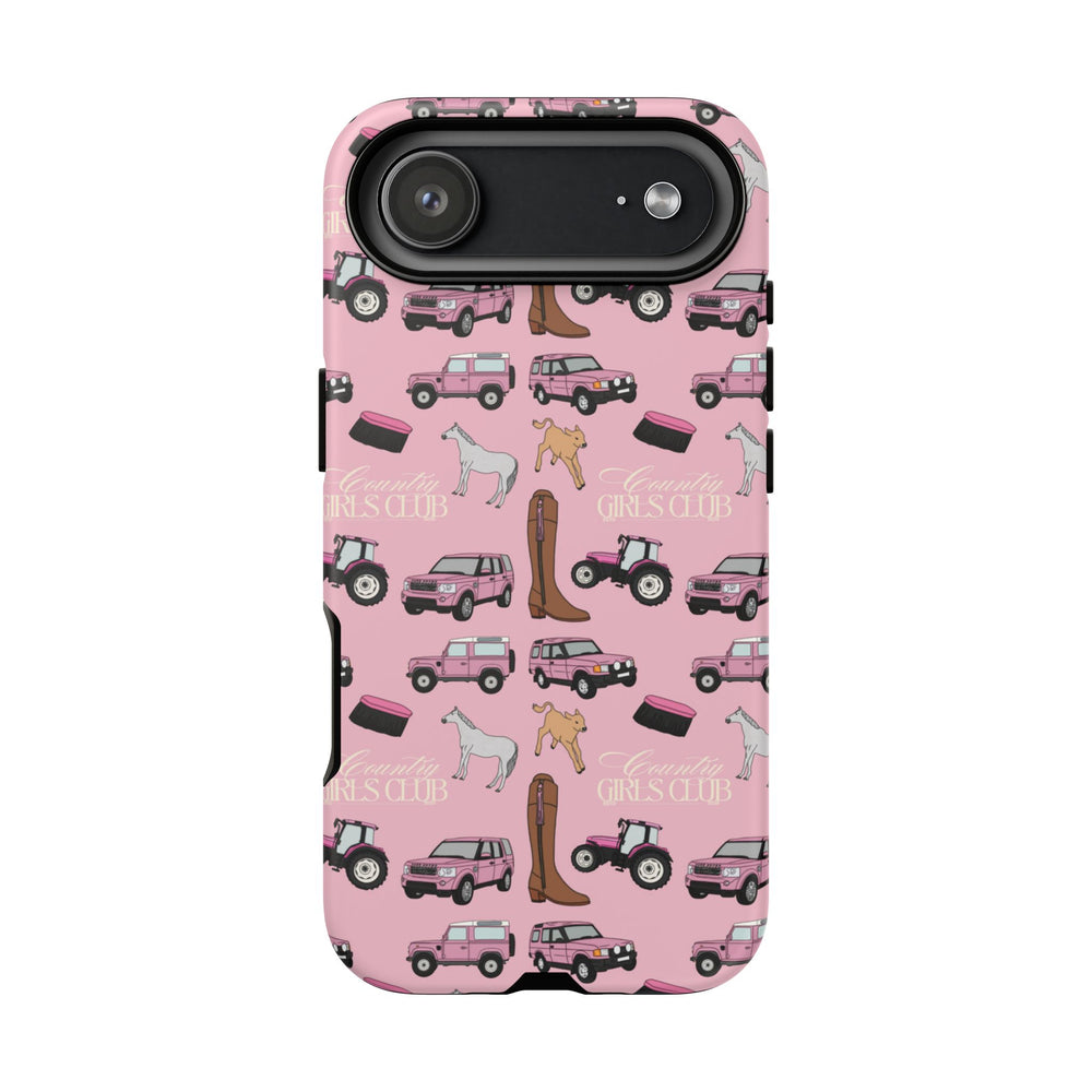 Pink Country Girls Club x Country Cases iPhone Case