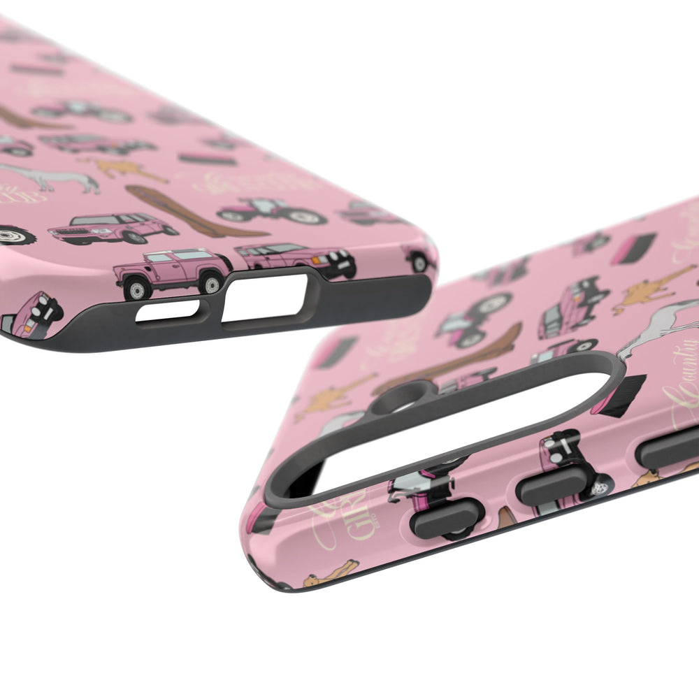 Pink Country Girls Club x Country Cases Android Phone Case