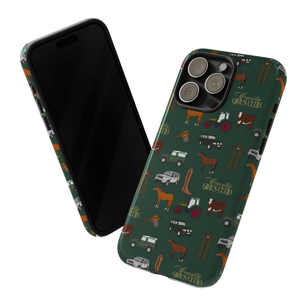 Green Country Girls Club x Country Cases iPhone Case