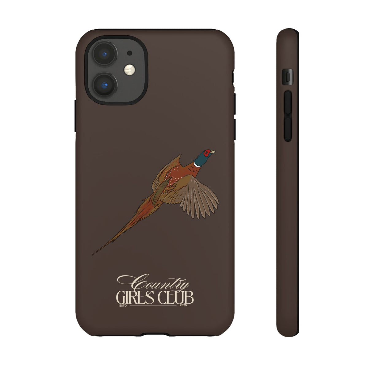 Espresso 'Girls Pheasant' Case  | CGC x Country Cases