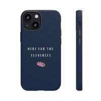 Navy & Pink 'Here for the Elevenses' Case