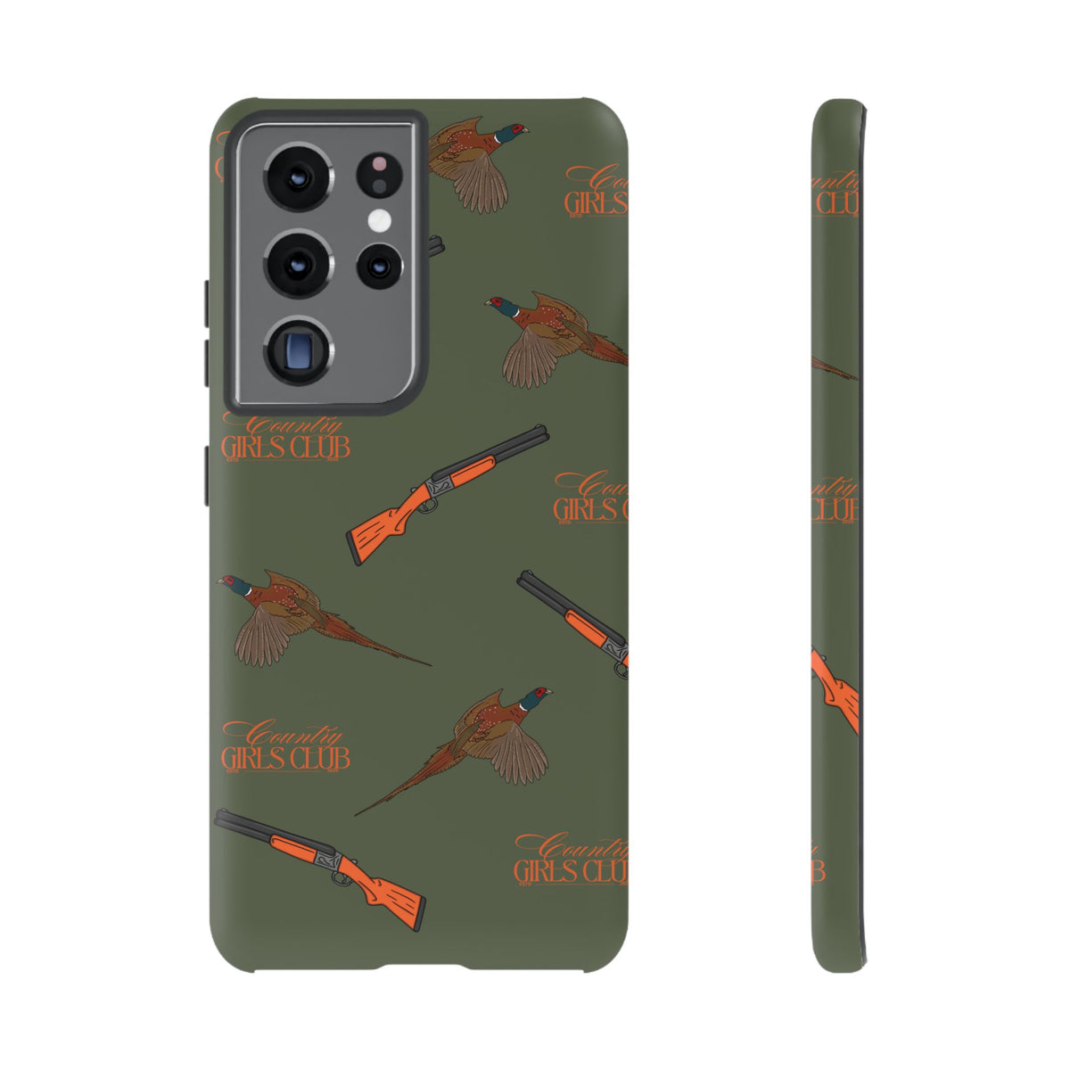 Green & Orange Beaters Case (Girls)  | CGC x Country Cases
