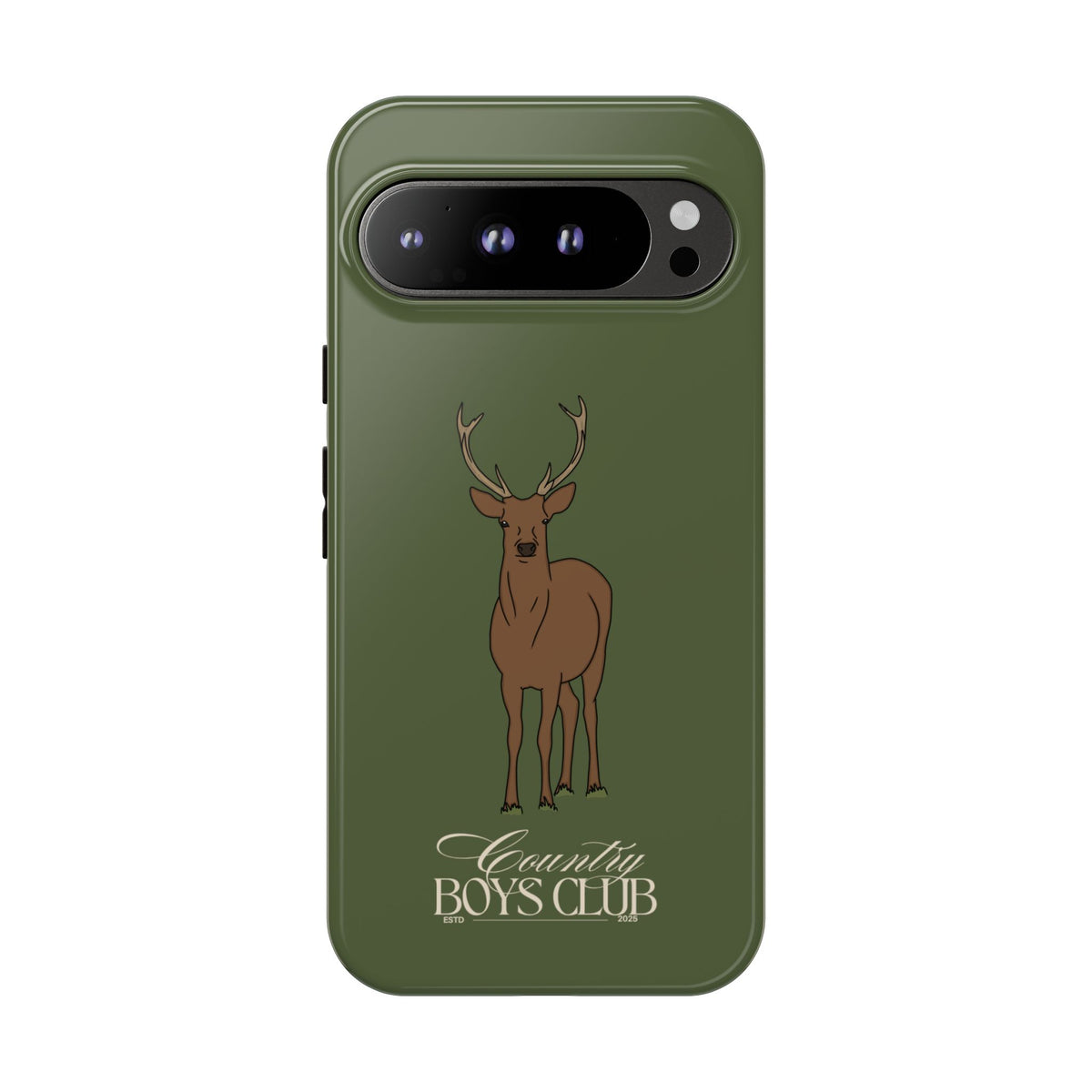 Green Country Boys Club Deer Stalking Case  | CGC x Country Cases