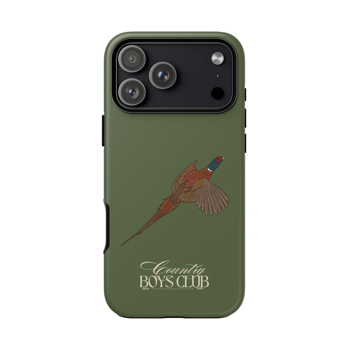 Green Country Boys Club Pheasant Case  | CGC x Country Cases