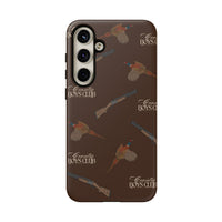 Chestnut Brown 'Boys Pheasants & Shotguns' Case  | CBC x Country Cases