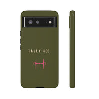 Green & Pink 'Tally Ho!' (Snaffle)