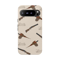 Beige 'Girls Pheasants & Shotguns' Case  | CGC x Country Cases