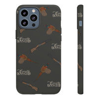 Charcoal 'Boys Pheasants & Shotguns' Case  | CBC x Country Cases