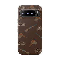 Chestnut Brown 'Boys Pheasants & Shotguns' Case  | CBC x Country Cases