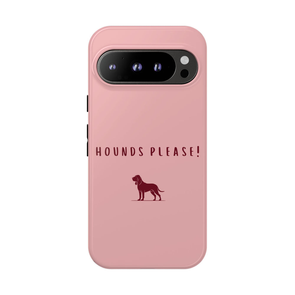 Pink & Burgundy 'Hounds Please' Case