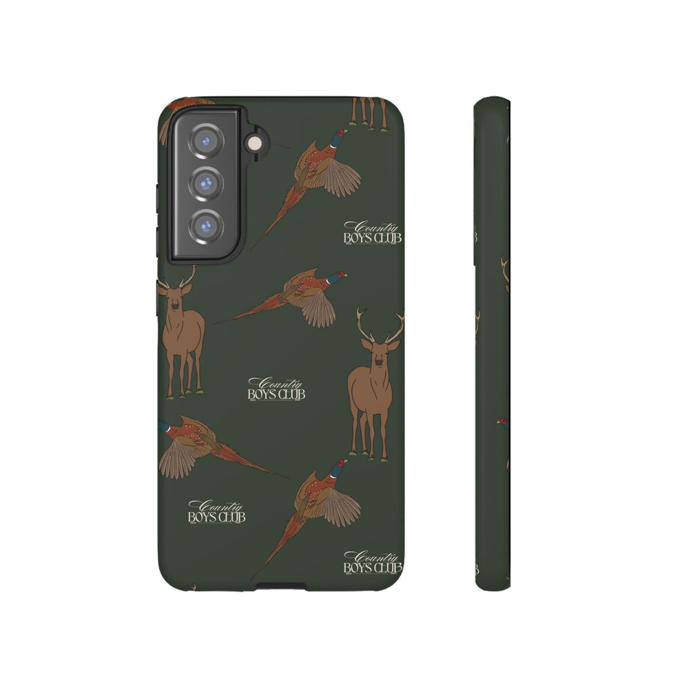 Field Green 'Boys Stags & Pheasants' Case  | CBC x Country Cases