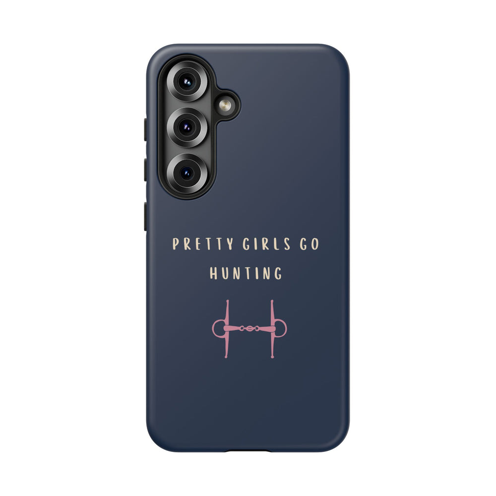Navy & Pink 'Pretty Girls Go Hunting' (Snaffle)