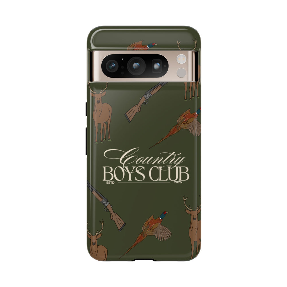 Forest Green Boys Love Guns Case  | CGC x Country Cases