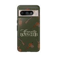 Forest Green Boys Love Guns Case  | CGC x Country Cases