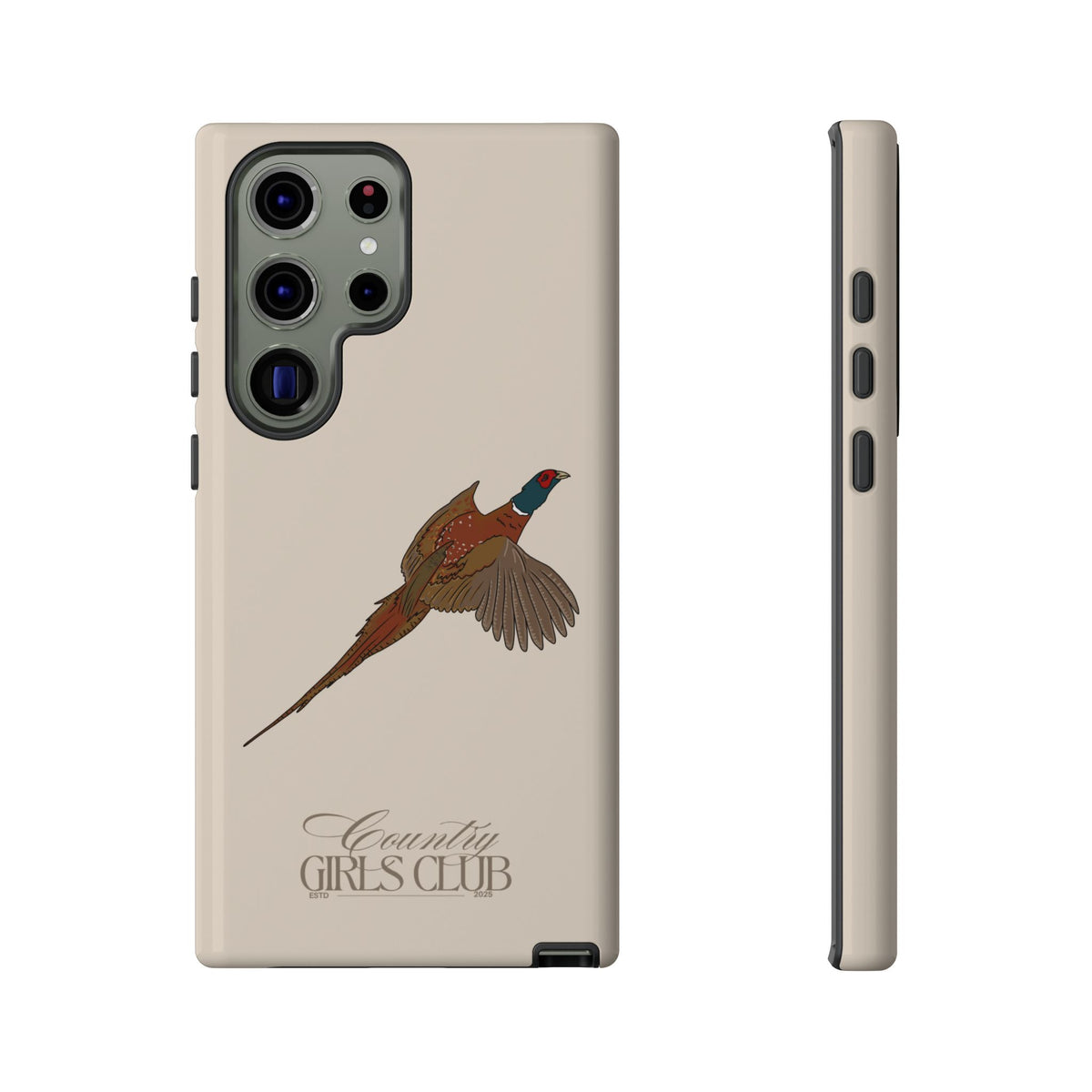 Beige 'Girls Pheasant' Case  | CGC x Country Cases