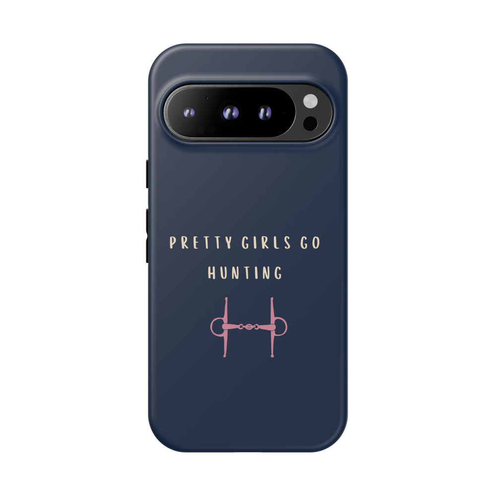 Navy & Pink 'Pretty Girls Go Hunting' (Snaffle)