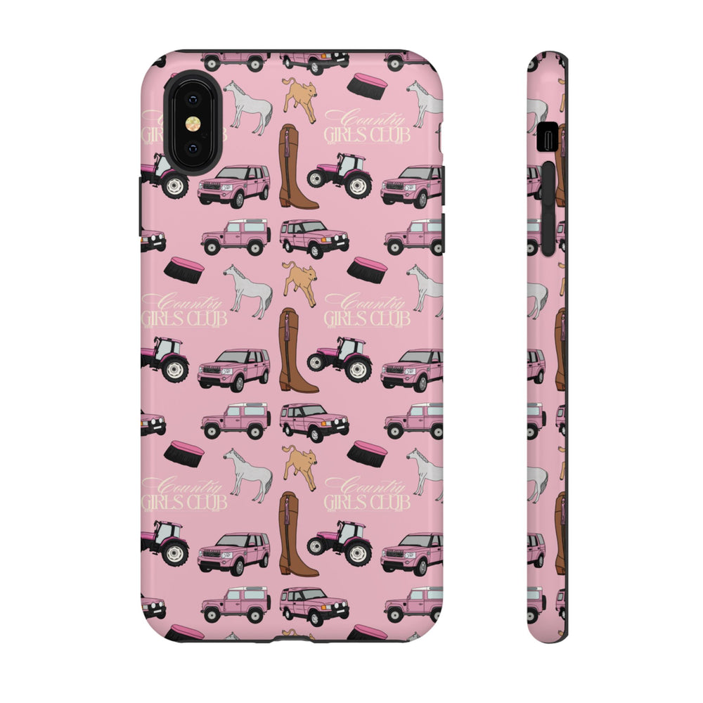Pink Country Girls Club x Country Cases iPhone Case