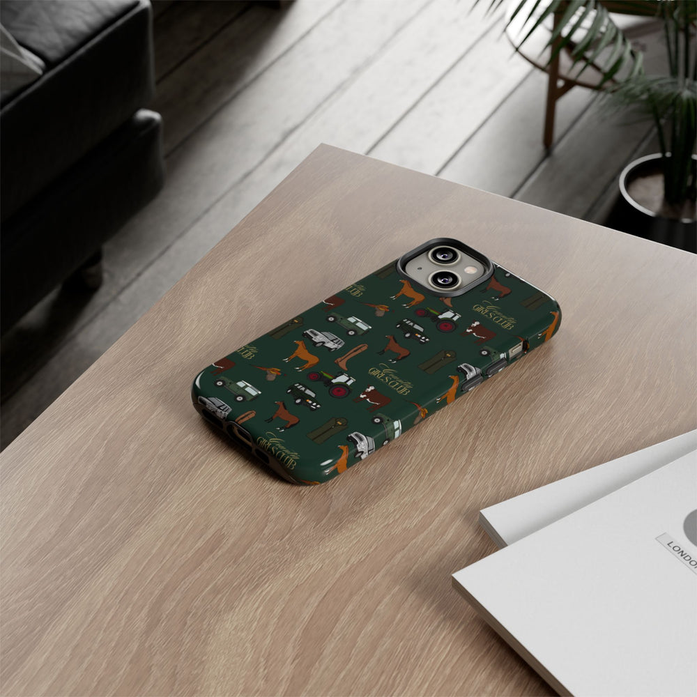 Green Country Girls Club x Country Cases iPhone Case