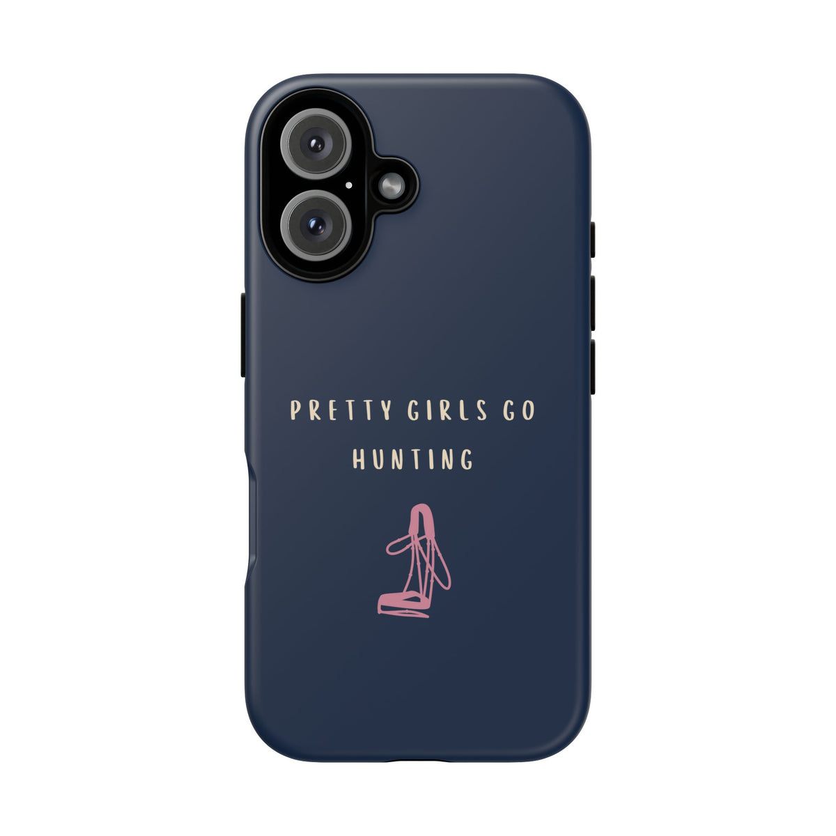 Navy & Pink 'Pretty Girls Go Hunting' (Bridle)