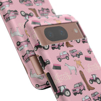 Pink Country Girls Club x Country Cases Android Phone Case