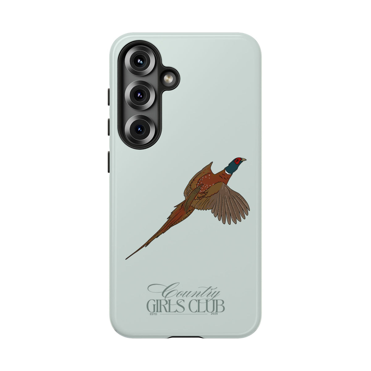 Duck Egg Blue 'Girls Pheasant' Case  | CGC x Country Cases