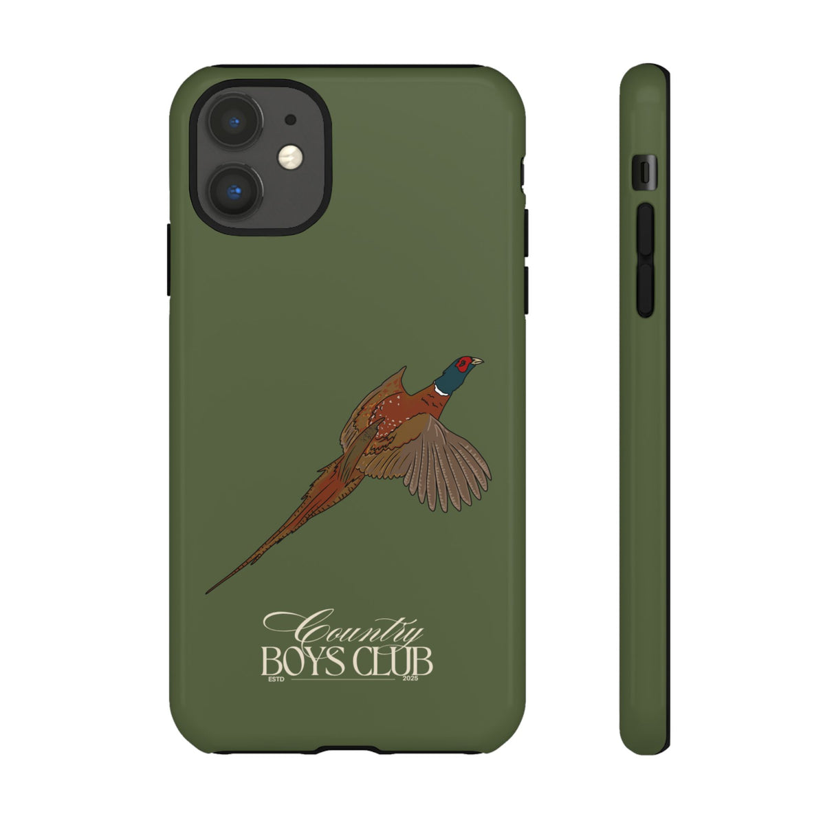 Green Country Boys Club Pheasant Case  | CGC x Country Cases