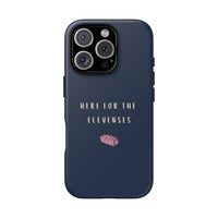 Navy & Pink 'Here for the Elevenses' Case