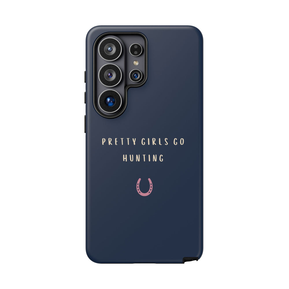Copy of Navy & Pink 'Pretty Girls Go Hunting' (Horse Shoe)