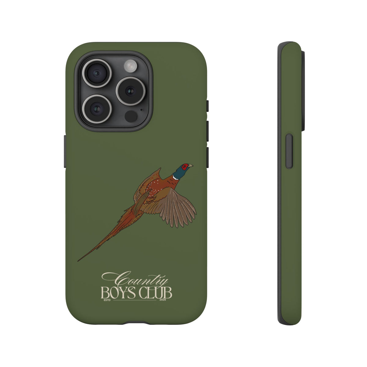 Green Country Boys Club Pheasant Case  | CGC x Country Cases