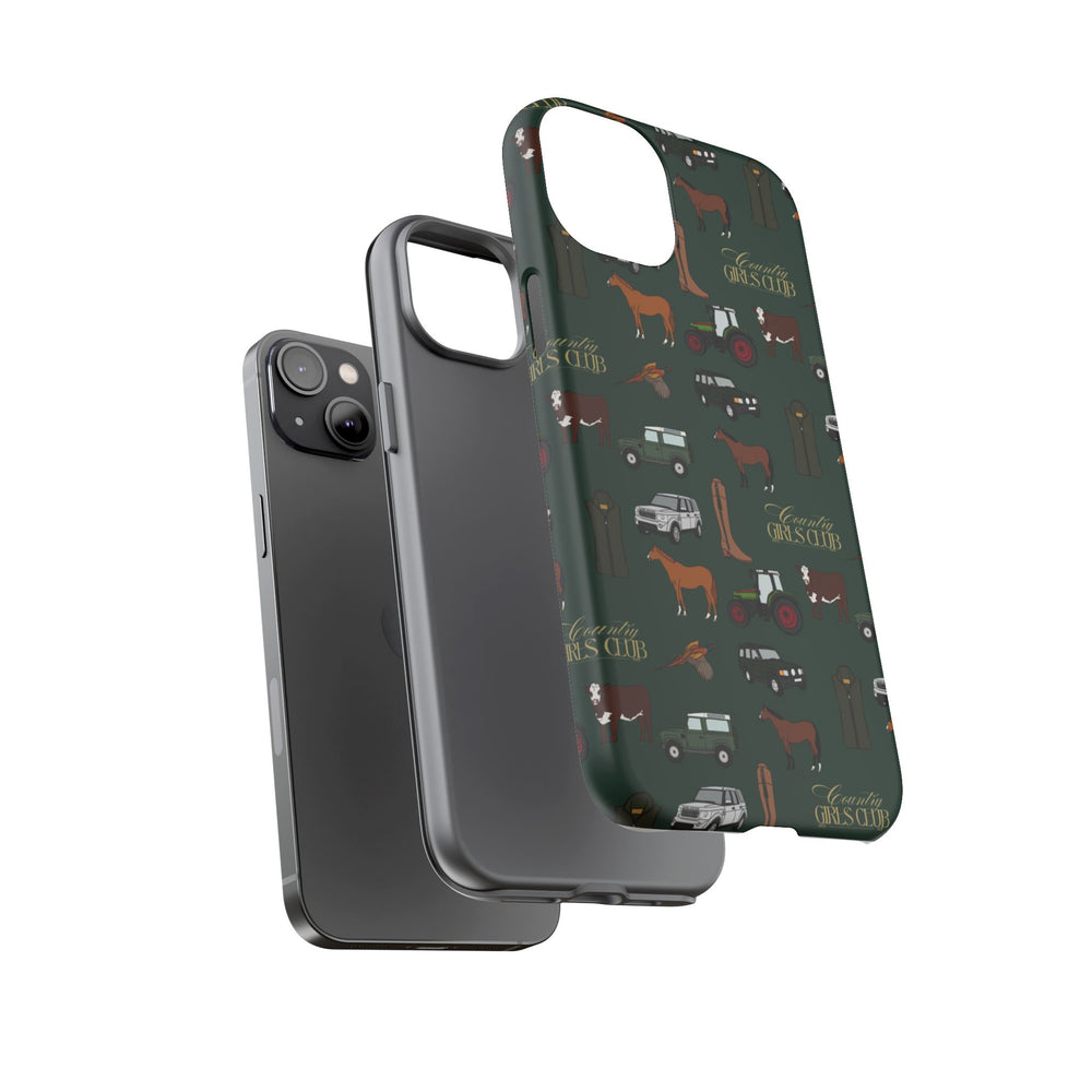Green Country Girls Club x Country Cases iPhone Case