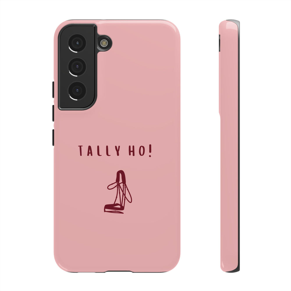 Pink & Burgundy 'Tally Ho!' (Bridle)