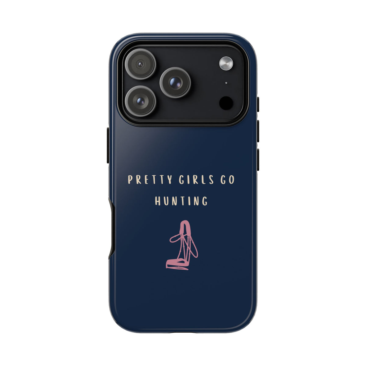Navy & Pink 'Pretty Girls Go Hunting' (Bridle)