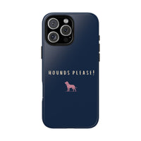 Navy & Pink 'Hounds Please' Case