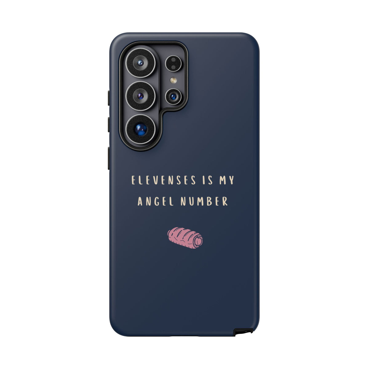 Navy & Pink 'Elevenses Is My Angel Number' Case