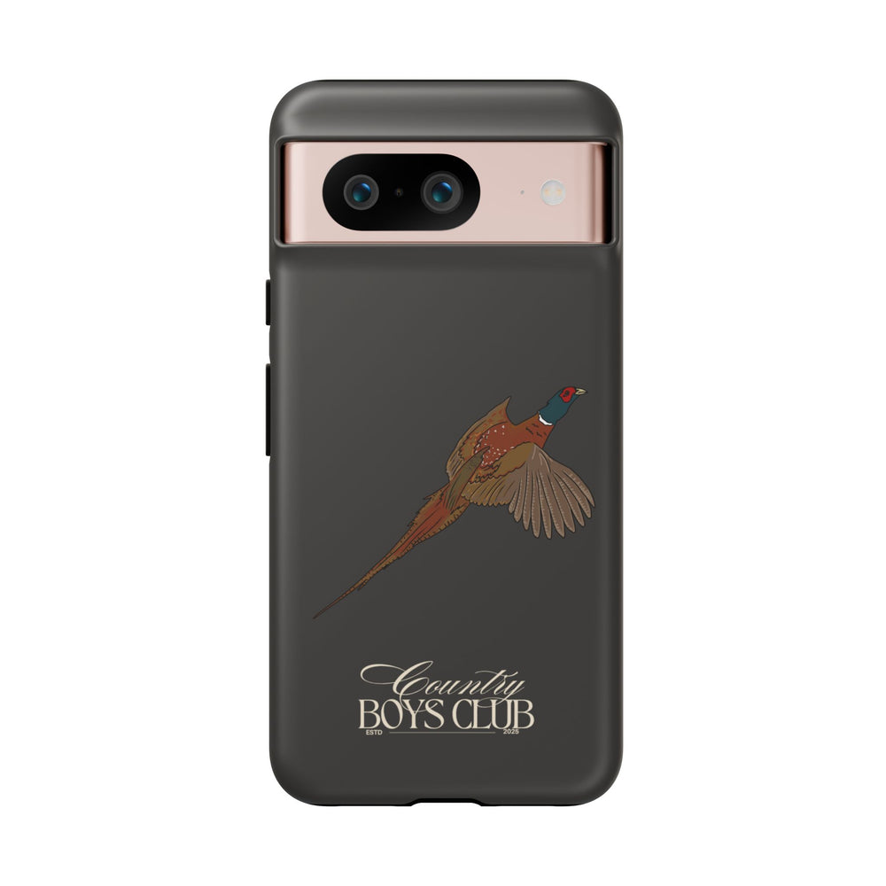 Charcoal 'Country Boys Club Pheasant' Case  | CGC x Country Cases