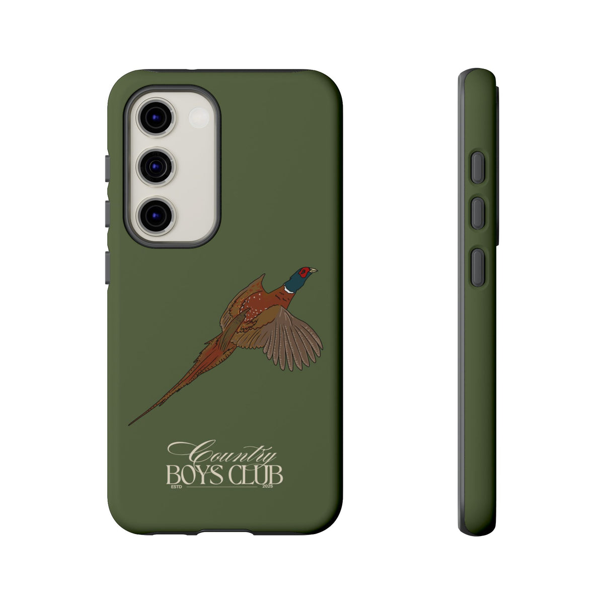 Green Country Boys Club Pheasant Case  | CGC x Country Cases
