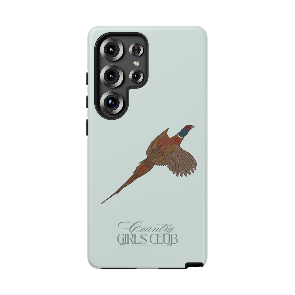 Duck Egg Blue 'Girls Pheasant' Case  | CGC x Country Cases