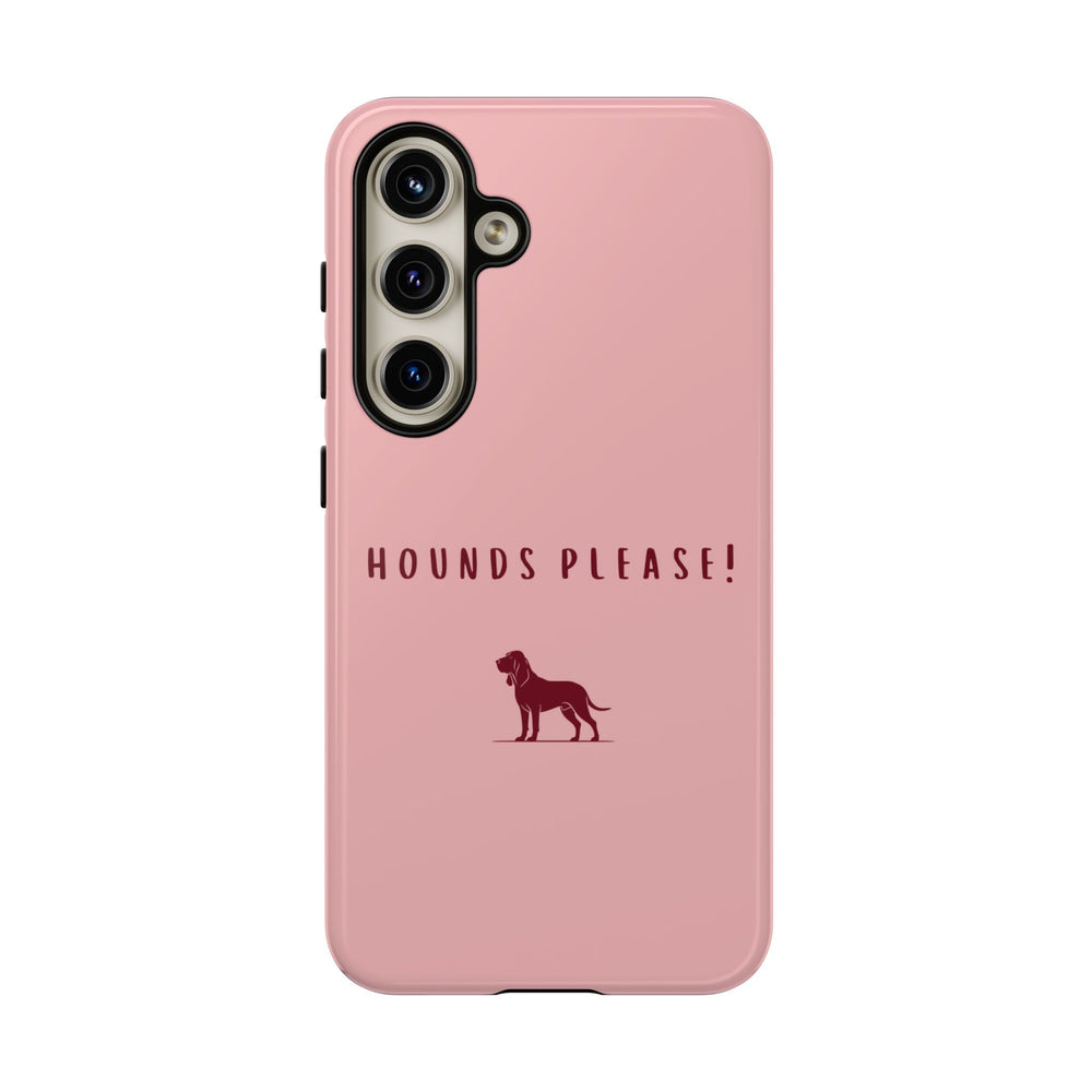 Pink & Burgundy 'Hounds Please' Case