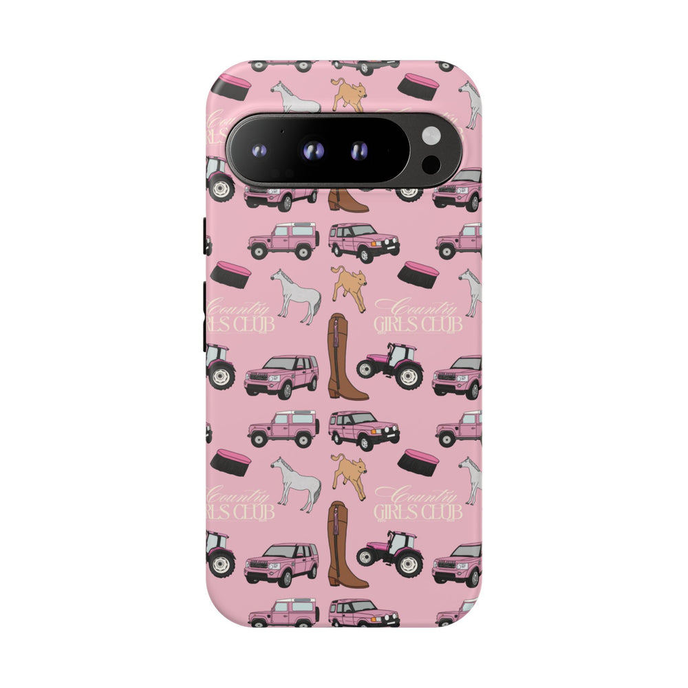 Pink Country Girls Club x Country Cases Android Phone Case