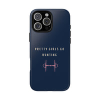 Navy & Pink 'Pretty Girls Go Hunting' (Snaffle)