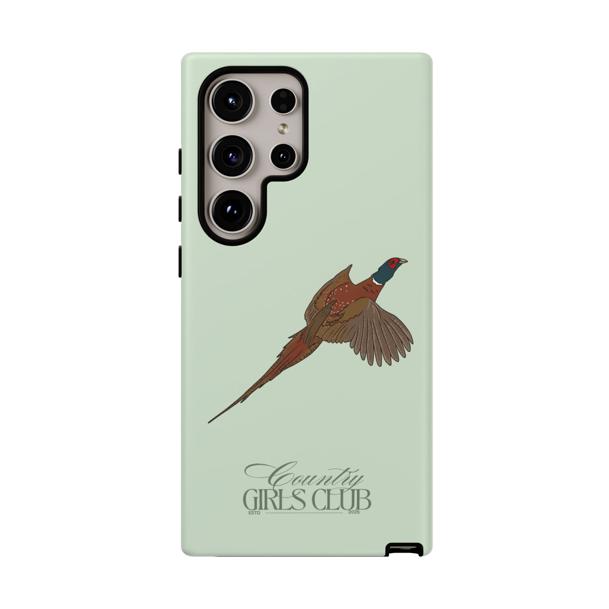 Mint Green 'Girls Pheasant' Case  | CGC x Country Cases