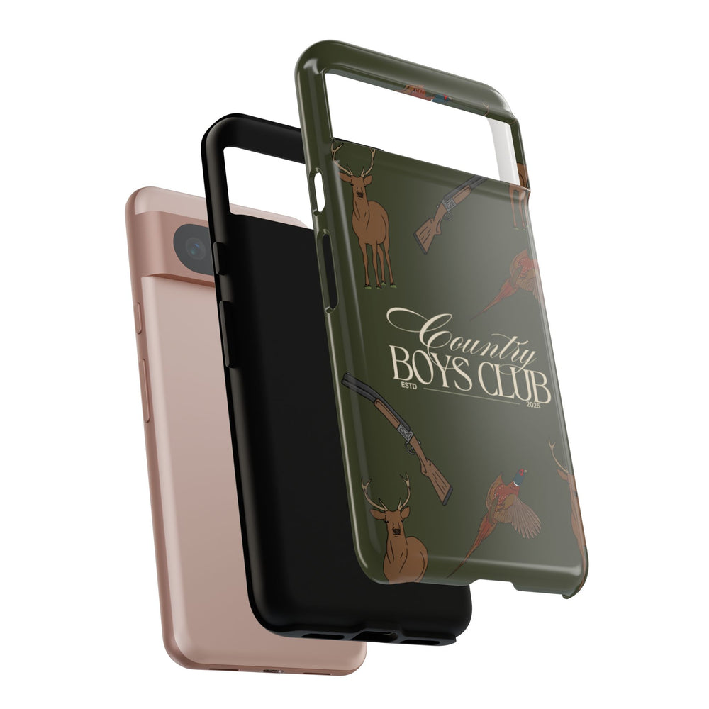 Forest Green Boys Love Guns Case  | CGC x Country Cases