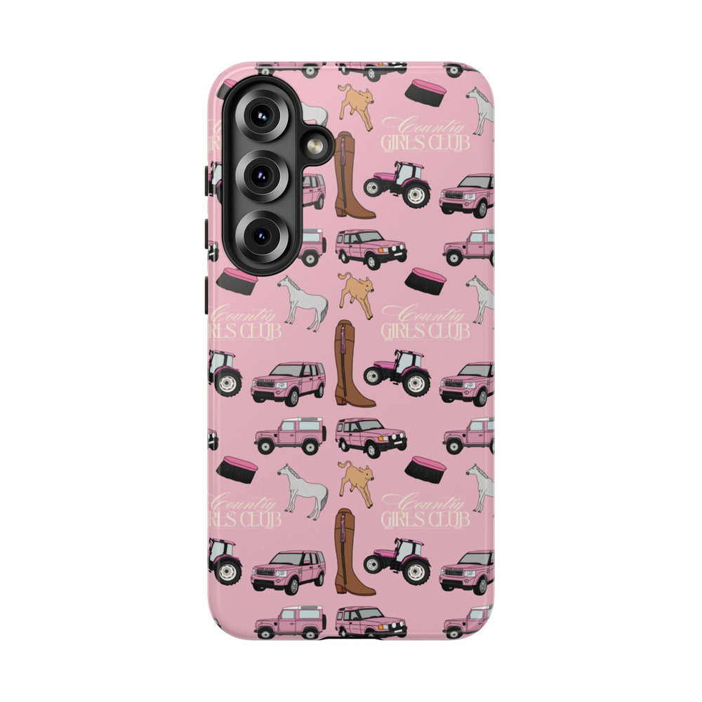 Pink Country Girls Club x Country Cases Android Phone Case