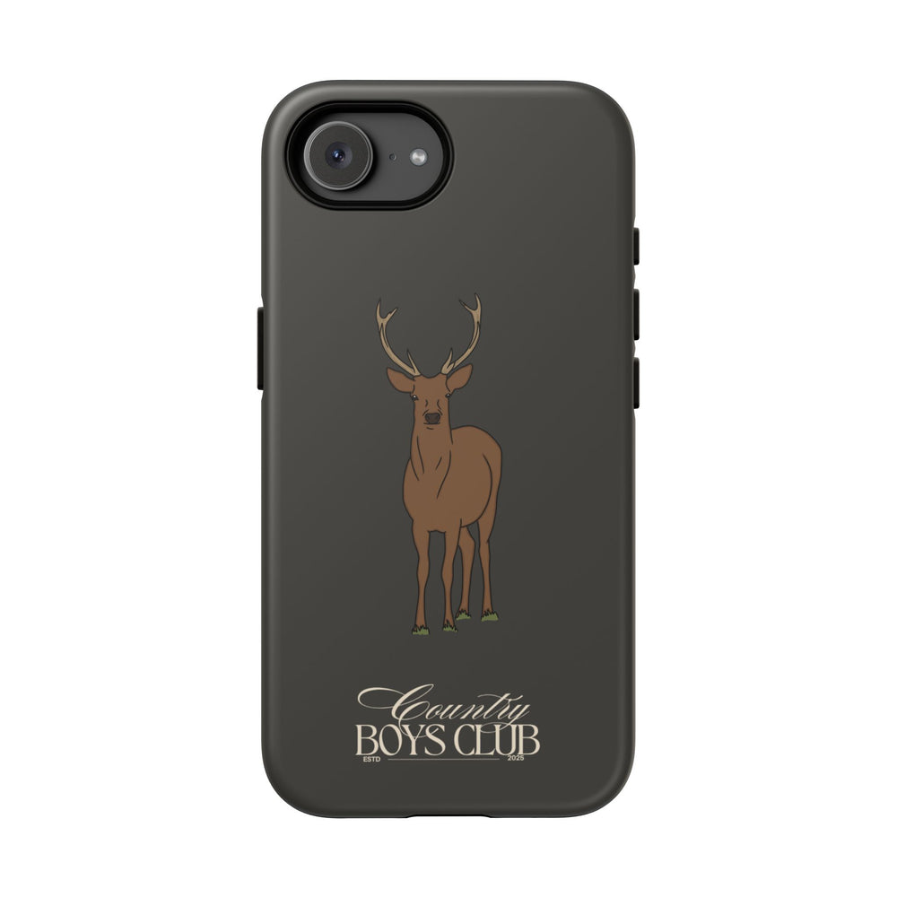 Charcoal 'Country Boys Club Stag' Case  | CGC x Country Cases