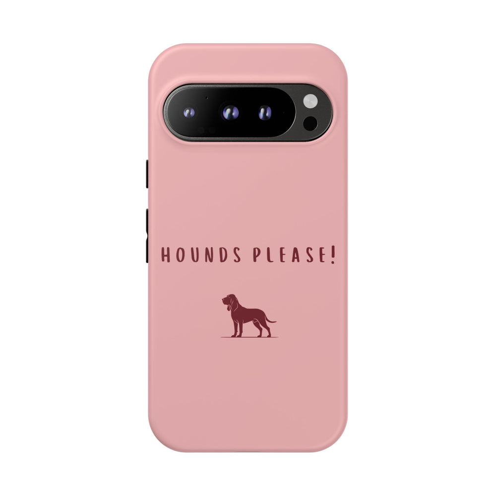 Pink & Burgundy 'Hounds Please' Case