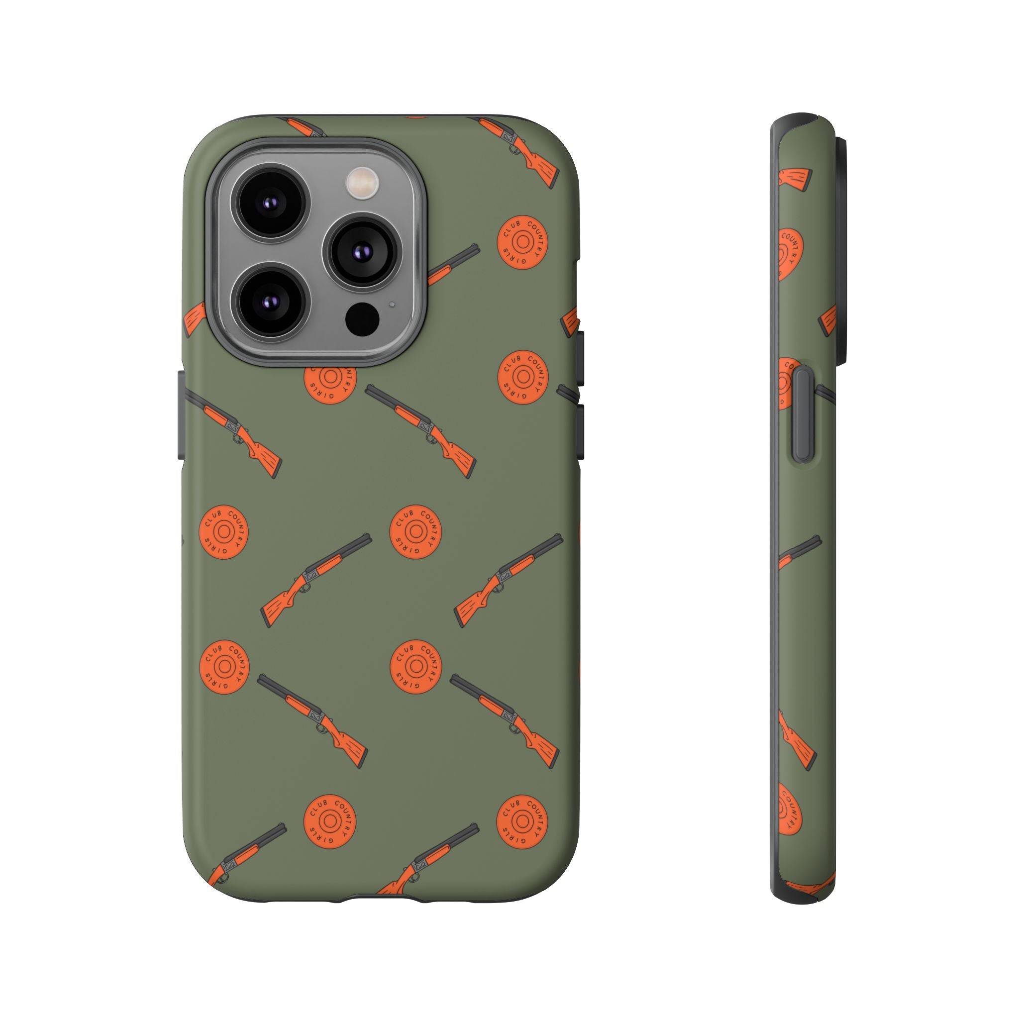 Green 'Shooting Season' iPhone Case  | CGC x Country Cases