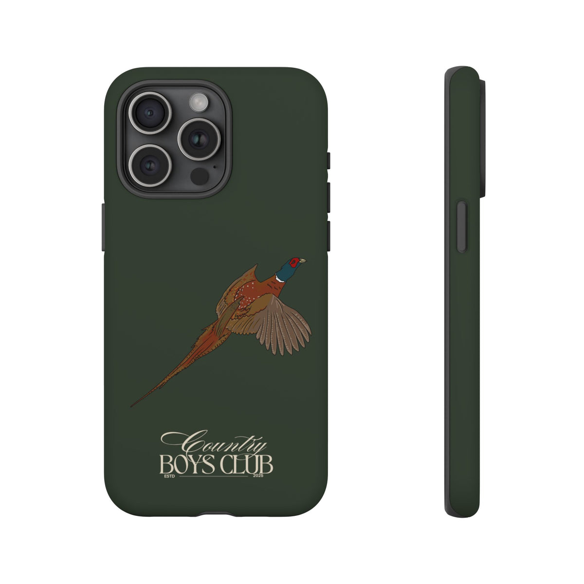 Field Green' Country Boys Club Pheasant' Case  | CGC x Country Cases